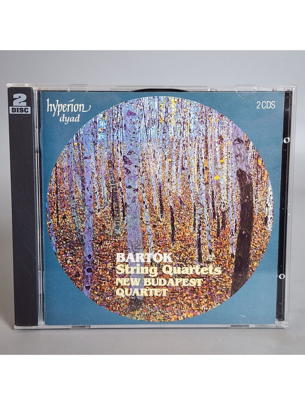 Béla Bartók: String Quartets - New Budapest Quartet (2-Disc Hyperion Dyad CD